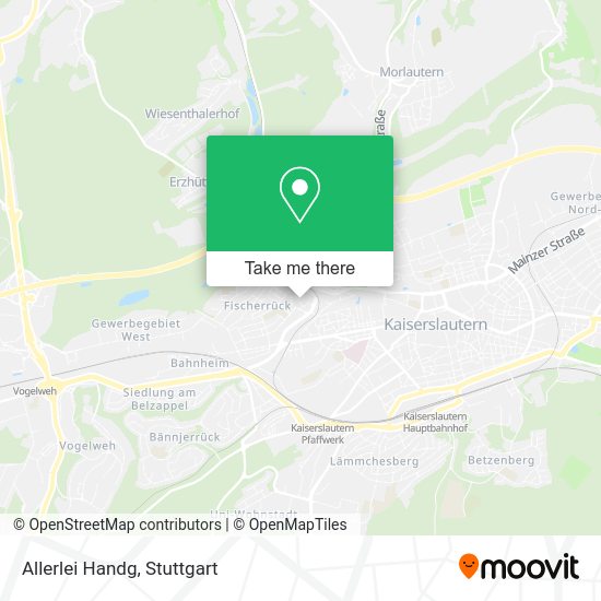 Карта Allerlei Handg
