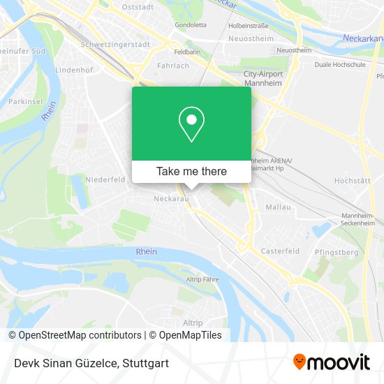 Карта Devk Sinan Güzelce