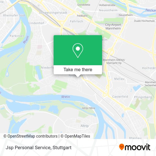 Карта Jsp Personal Service