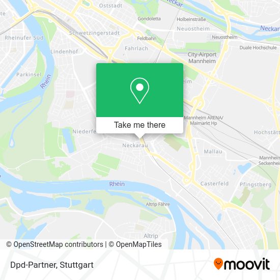 Карта Dpd-Partner