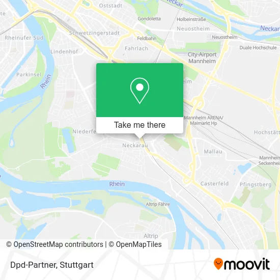 Карта Dpd-Partner