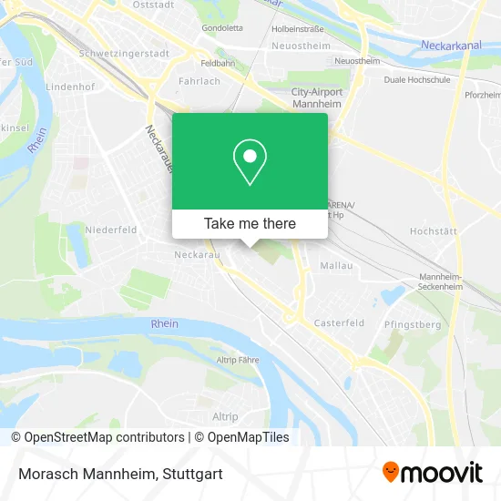 Карта Morasch Mannheim