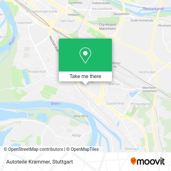 Карта Autoteile Krammer