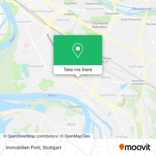 Карта Immobilien Pohl
