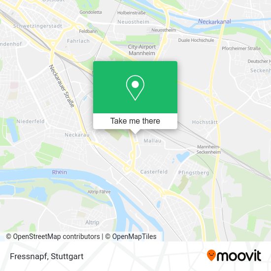 Карта Fressnapf