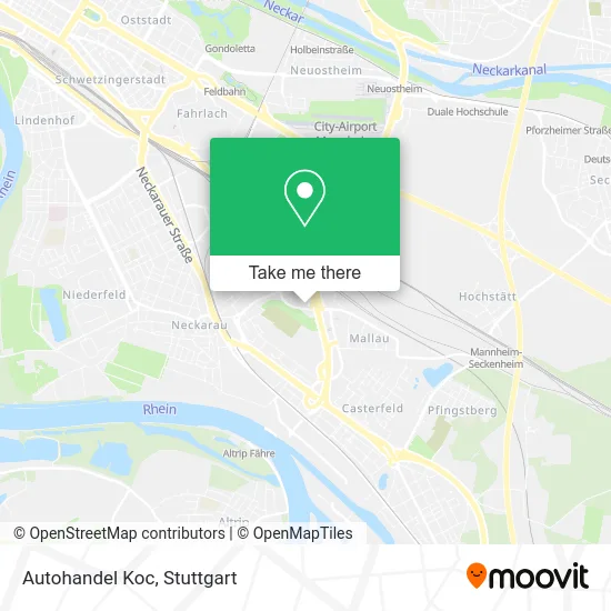 Карта Autohandel Koc