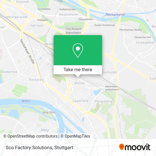 Карта Sco Factory Solutions