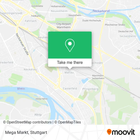 Карта Mega Markt