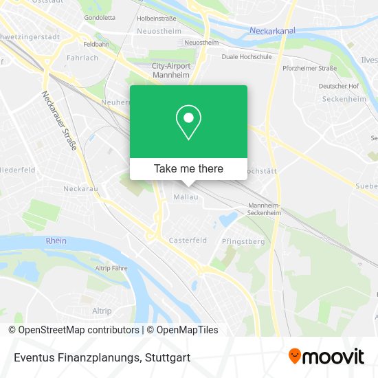 Карта Eventus Finanzplanungs
