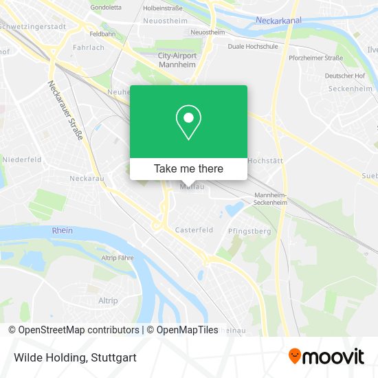 Карта Wilde Holding