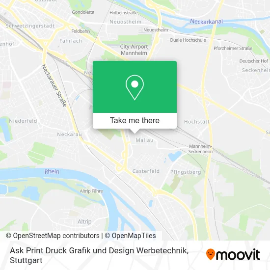 Карта Ask Print Druck Grafik und Design Werbetechnik