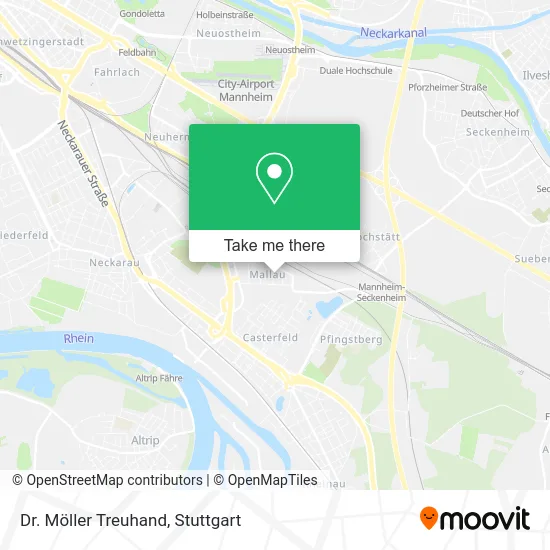 Карта Dr. Möller Treuhand