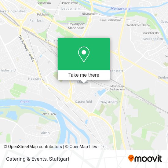 Карта Catering & Events