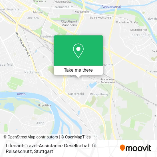 Карта Lifecard-Travel-Assistance Gesellschaft für Reiseschutz