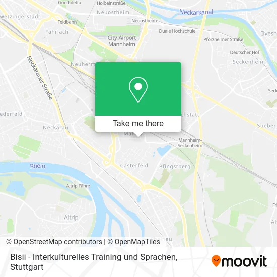 Карта Bisii - Interkulturelles Training und Sprachen
