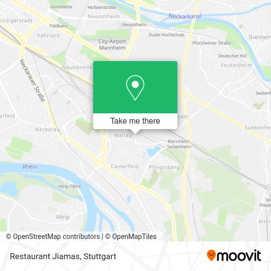 Карта Restaurant Jiamas