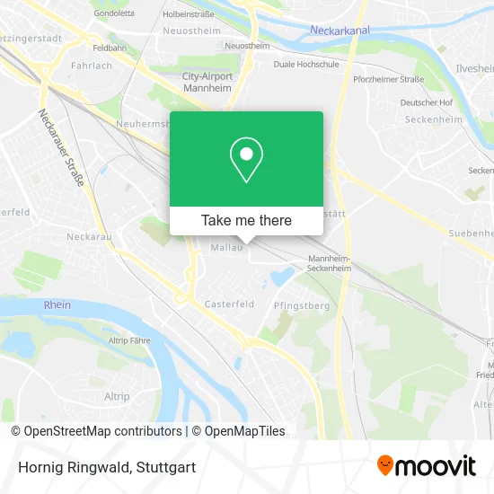 Карта Hornig Ringwald