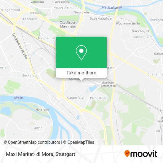 Карта Maxi Market- di Mora
