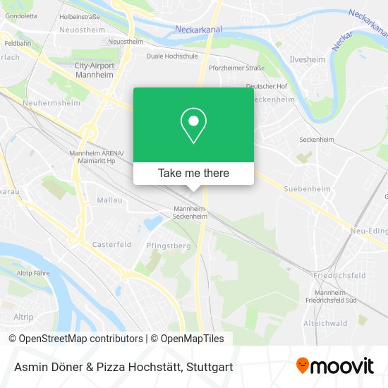 Карта Asmin Döner & Pizza Hochstätt