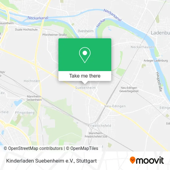 Карта Kinderladen Suebenheim e.V.