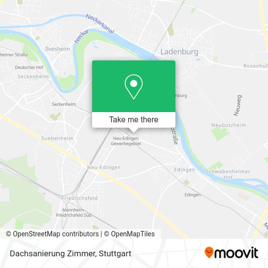 Карта Dachsanierung Zimmer