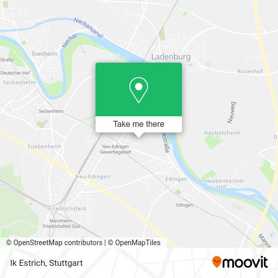 Карта Ik Estrich