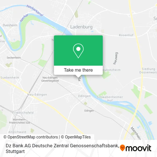 Карта Dz Bank AG Deutsche Zentral Genossenschaftsbank