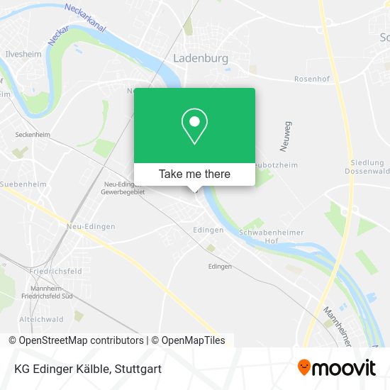 Карта KG Edinger Kälble