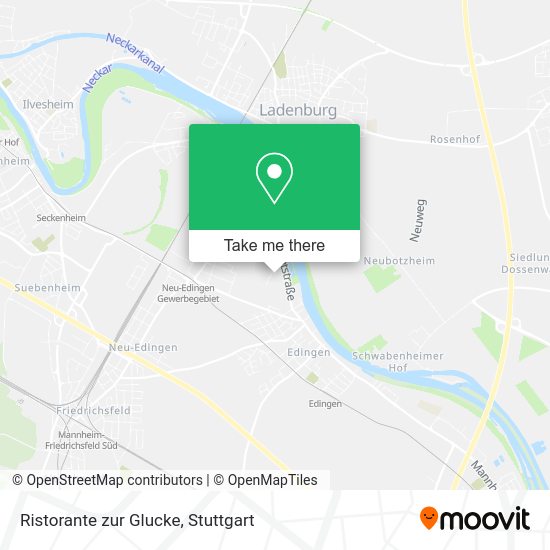 Карта Ristorante zur Glucke