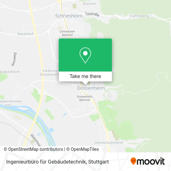 Карта Ingenieurbüro für Gebäudetechnik