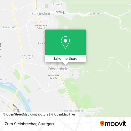 Карта Zum Steinbrecher