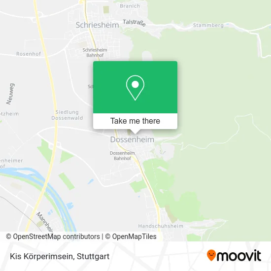 Карта Kis Körperimsein
