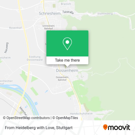 Карта From Heidelberg with Love