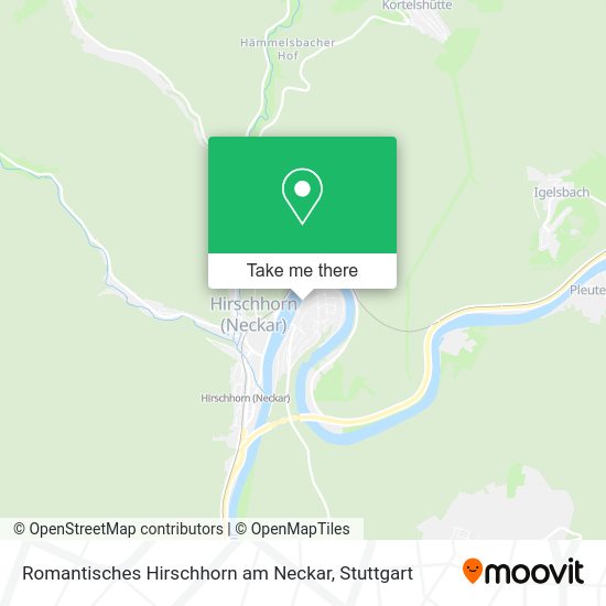 Карта Romantisches Hirschhorn am Neckar