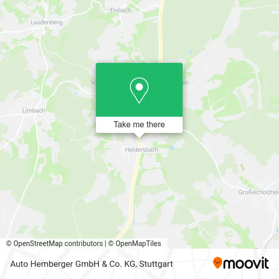 Карта Auto Hemberger GmbH & Co. KG