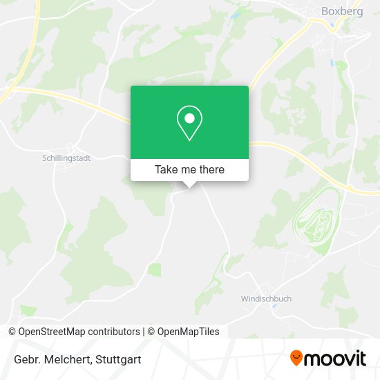 Карта Gebr. Melchert