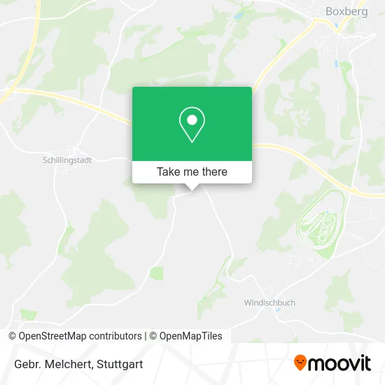 Карта Gebr. Melchert