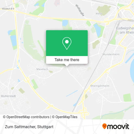 Карта Zum Sattmacher