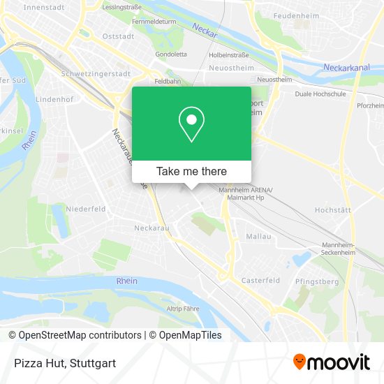Карта Pizza Hut