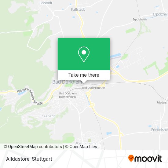 Карта Alldastore