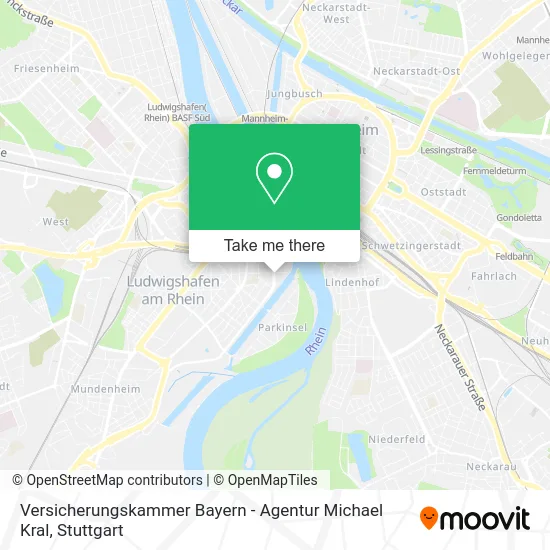 Карта Versicherungskammer Bayern - Agentur Michael Kral