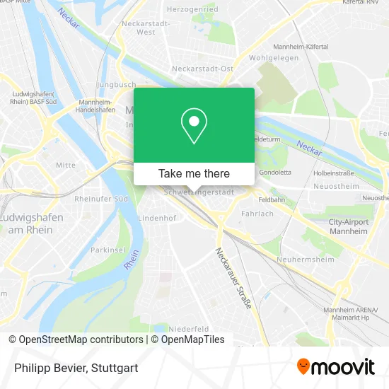 Карта Philipp Bevier