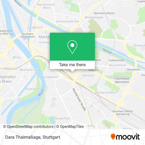 Карта Dara Thaimaßage