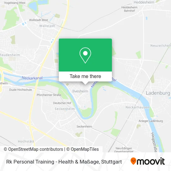 Карта Rk Personal Training - Health & Maßage