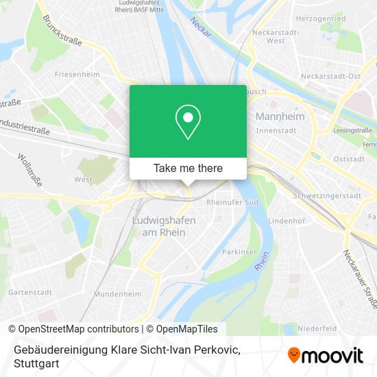 Карта Gebäudereinigung Klare Sicht-Ivan Perkovic