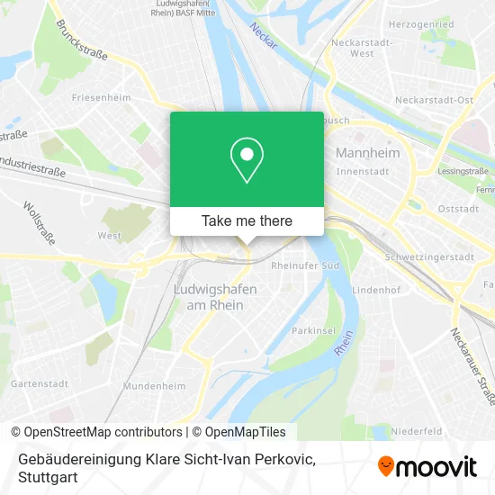 Карта Gebäudereinigung Klare Sicht-Ivan Perkovic