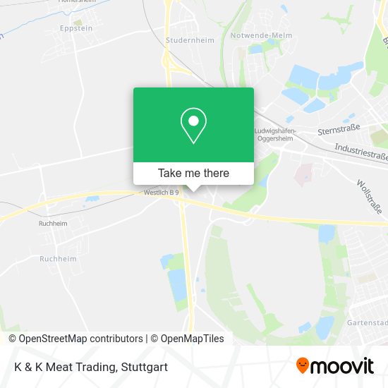 Карта K & K Meat Trading