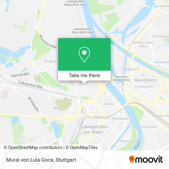 Карта Mural von Lula Goce