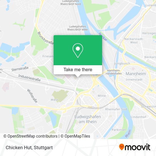 Карта Chicken Hut