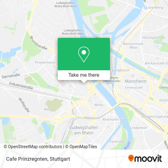 Карта Cafe Prinzregnten